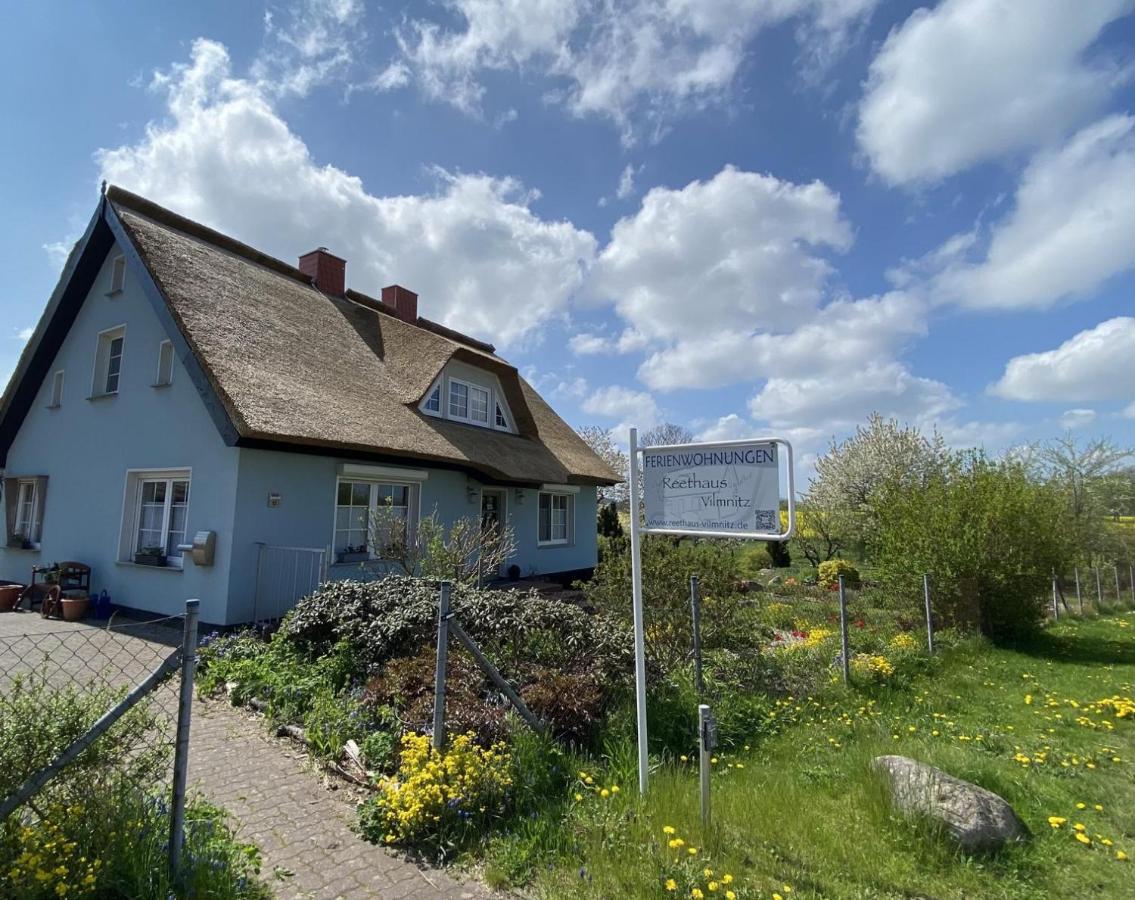 Reethaus Vilmnitz - Ferienwohnung Vilm Bagian luar foto